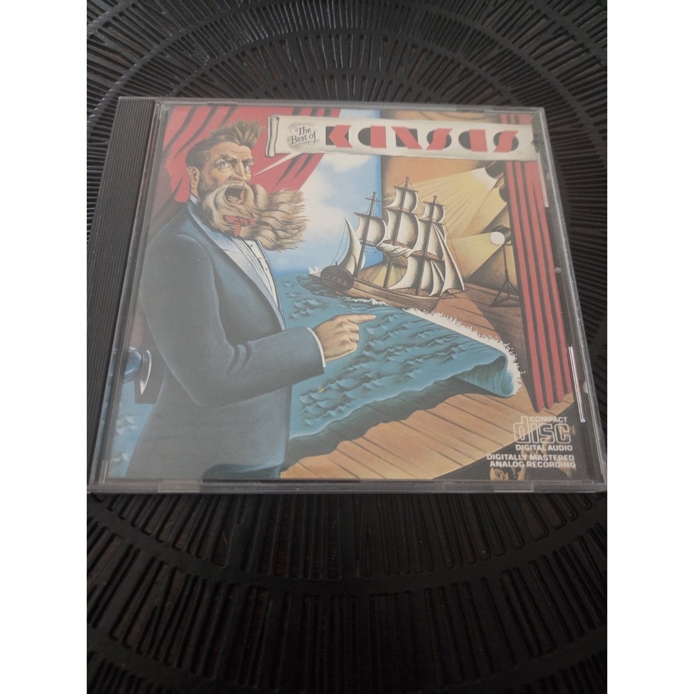 Kansas The Best Of Kansas CD Greatest Hits 1984 Rock Carry On Wayward Son Vtg
